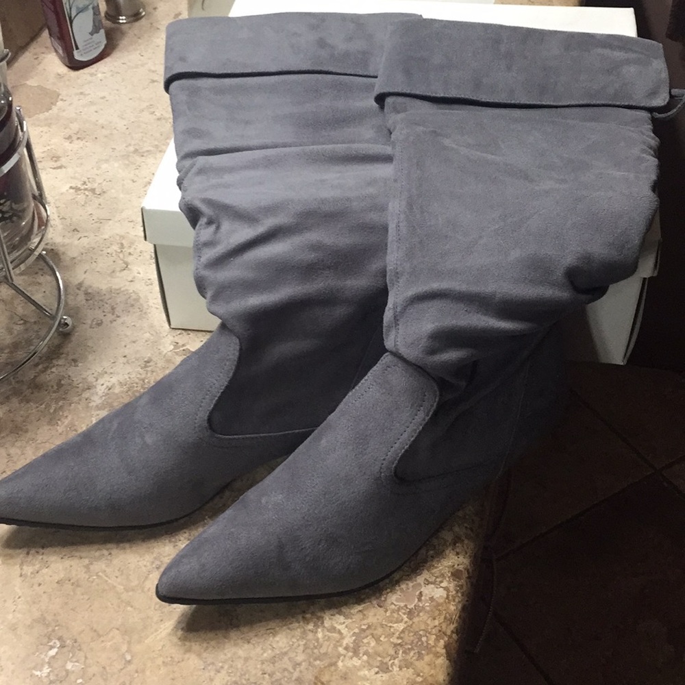 Bakers Buckland Grey Boots